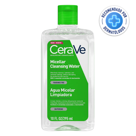 Cerave Agua Micelar Limpiadora De Rostro Para Todo Tipo de Piel 295ML