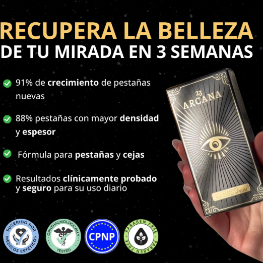 VM Pharma Arcana 23 Bimatoprost 0.03% Suero Potenciador de Pestañas 3ML