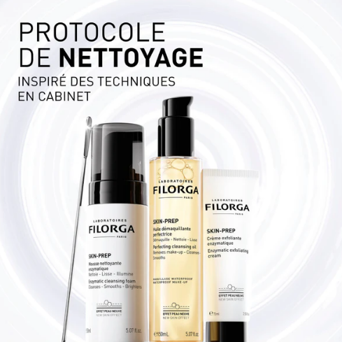 Filorga Skin Prep Duo Aceite Desmaquillante+Espuma Ligera Limpieza Profunda Pack