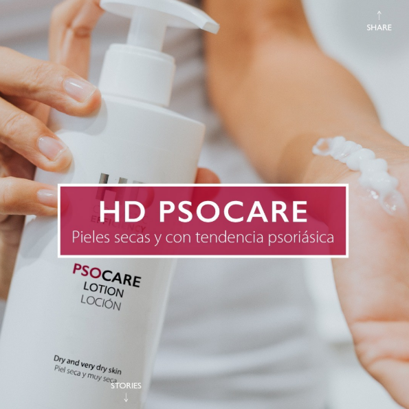 HD Cosmetic Efficiency Psocare Lotion Cuidado Intensivo Proteccion Corporal 400ML