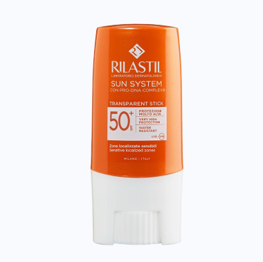 Rilastil Sun System Transparent Stick FPS50+ Protector Solar En Barra 8.5ML