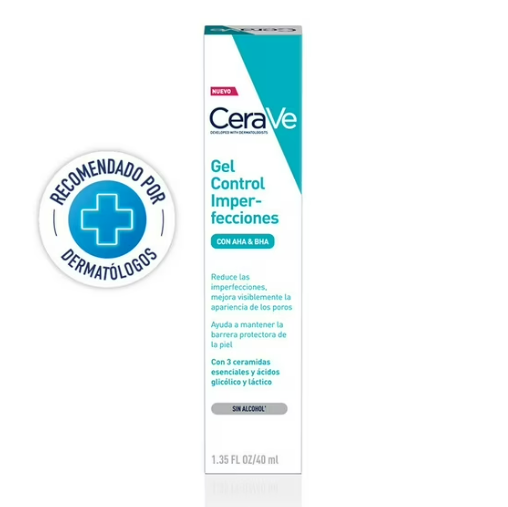 Cerave Gel Control De Imperfecciones Poros & Puntos Negros 40ML