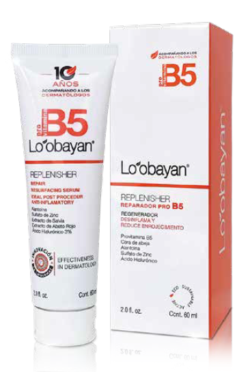 Loobayan Replenisher Gel Reparador Regenerador Antienrojecimiento Pro B5 60ML