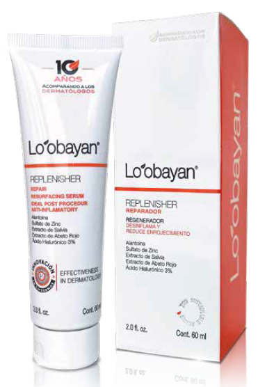 Loobayan Replenisher Gel Reparador Regenerador Antienrojecimiento 60ML