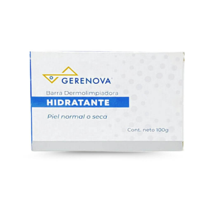 Gerenova Barra Dermolimpiadora Hidratante Piel Normal o Seca 100G