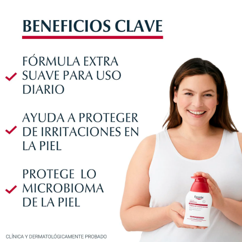 Eucerin Piel Sensible Higiene Intima Extra Suave Jabon Liquido 250ML