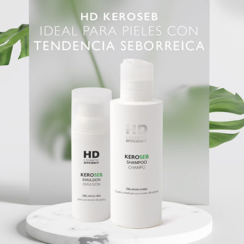 HD Cosmetic Efficiency Keroseb Emulsion Hidratante Matificante Antigrasa 50ML