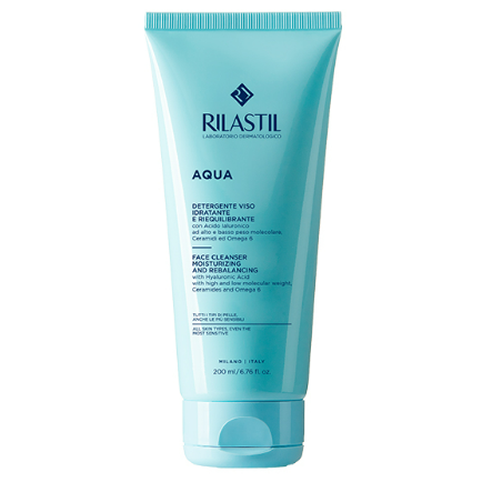 Rilastil Aqua Limpiador Facial Suave Hidratante Reequilibrante 200ML