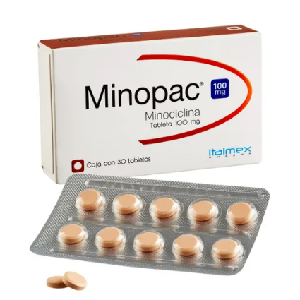 Megalabs Minopac Minociclina 100MG 30TABS