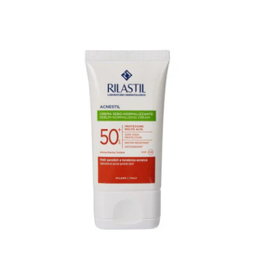 Rilastil Acnestil Sebum Normalizing FPS50+ Crema Protectora Facial Matificante 40ML