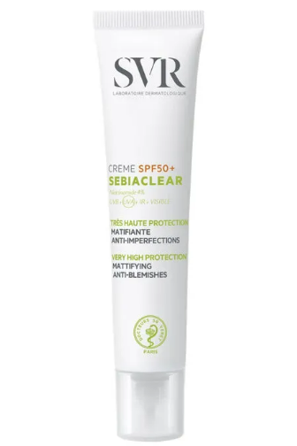 SVR Sebiaclear Creme FPS50+ Crema Matificante Anti-Imperfecciones 40ML