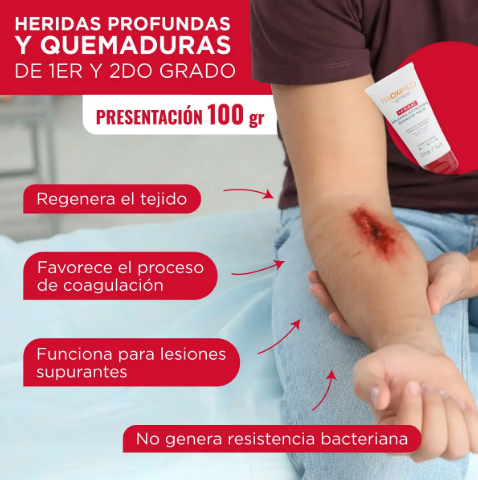 Trioximed By Omanu Heribac Balsamo Ozonizado Regenerador 30G