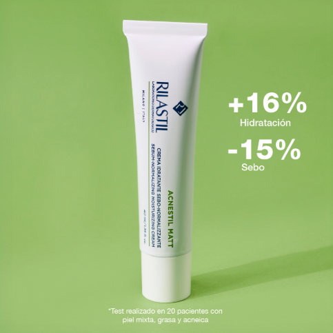 Rilastil Acnestil Matt Crema Hidratante Sebonormalizante Pseudoalteromonas 40ML