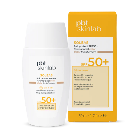 Parabotica Pbt Skinlab Soleas Full Protect Color Fotoprotector Antiedad FPS50+ 50ML