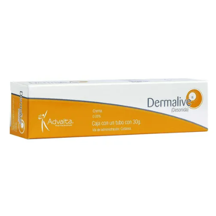 Advaita Pharmaceuticals Dermalive Desonida 0.05% Crema 30G