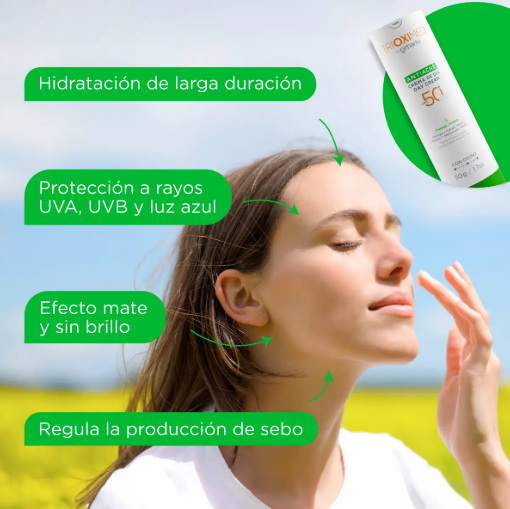 Trioximed By Omanu Crema De Dia Antiacne FPS50+ 50G