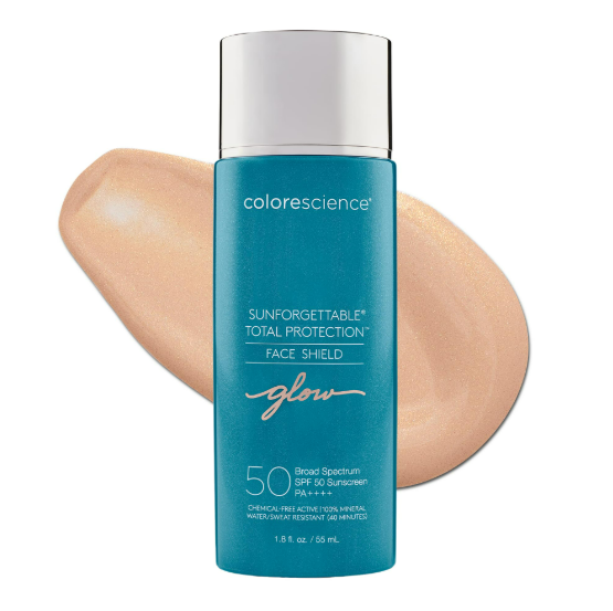 Colorescience Face Shield Glow Protector Solar Mineral FPS50 55ML