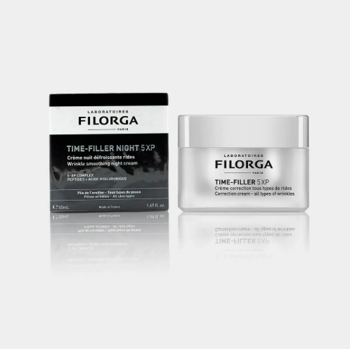 Filorga Time Filler Night 5XP Peptidos+Acido Hialuronico Crema Alisadora Antiarrugas 50ML