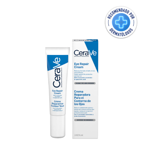 Cerave Crema Reparadora Contorno De Ojos Hidrante Ojeras & Bolsas 14G