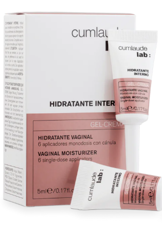 Cumlaude Lab: Hidratante Interno Intimo Vaginal Gel Crema Antiresequedad 6X5ML