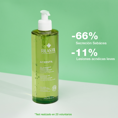 Rilastil Acnestil Cleansing Gel Limpiador Purificante Reequilibrante 400ML