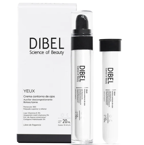 Dibel Yeux Crema Contorno de Ojos Descongestionante Vitamina K 3% 2X10ML