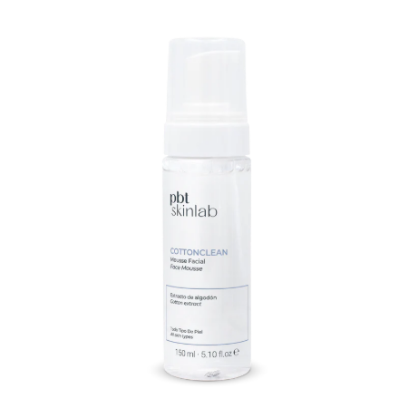 Parabotica Pbt Skinlab Cotton Clean Mousse Facial Espuma Limpeza Suave 150ML