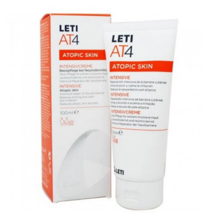 Leti At4 Atopic Skin Intensive Crema Emoliente Piel Seca & Atopica 100ML