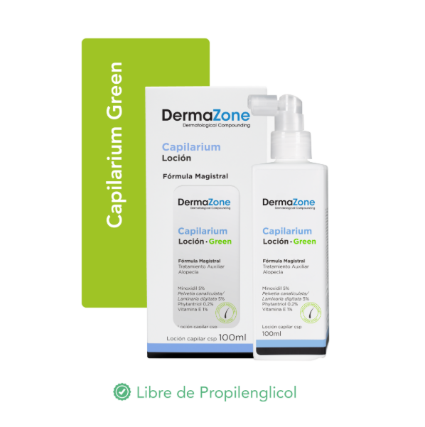 OmicronLab Dermazone Formula Magistral Capilarium Green Locion Capilar 100ML
