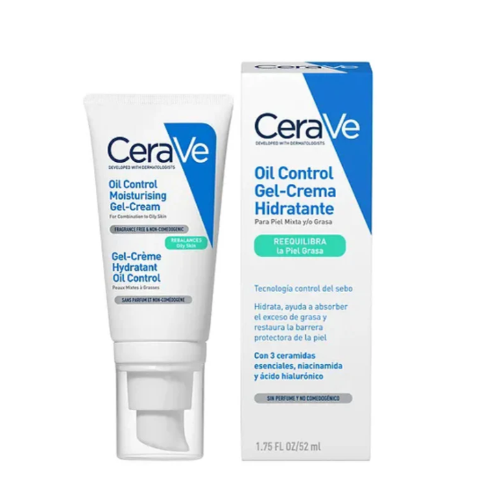 Cerave Oil Control Moisturising Gel Crema Hidratante De Rostro 52ML