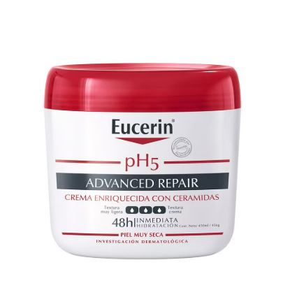 Eucerin PH5 Advanced Repair 48 Horas Hidratacion Crema Corporal 450ML