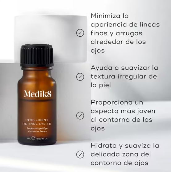 Medik8 Intelligent Retinol Eye TR Supercharged Vitamin A Suero Contorno De Ojos 7ML
