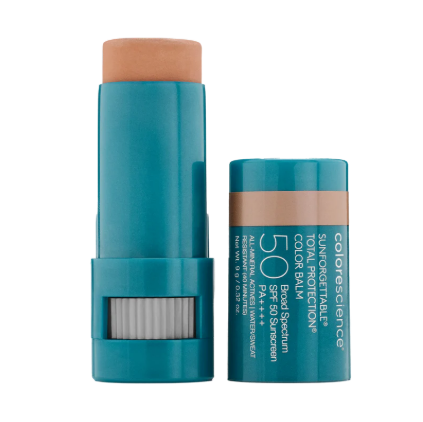 Colorescience Color Balm Glow Protector Solar Hidratante Labios & Mejillas FPS50 9G