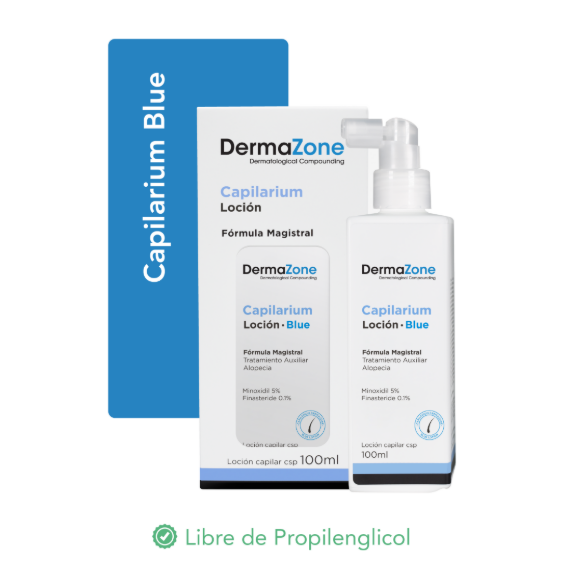 OmicronLab Dermazone Formula Magistral Capilarium Blue Locion Capilar 100ML