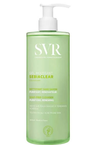 SVR Sebiaclear Gel Moussant Limpiador sin Jabón Reformulado 400ML