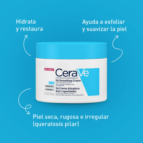 Cerave SA Smoothing Cream Crema Alisadora Anti-Rugosidades 340G