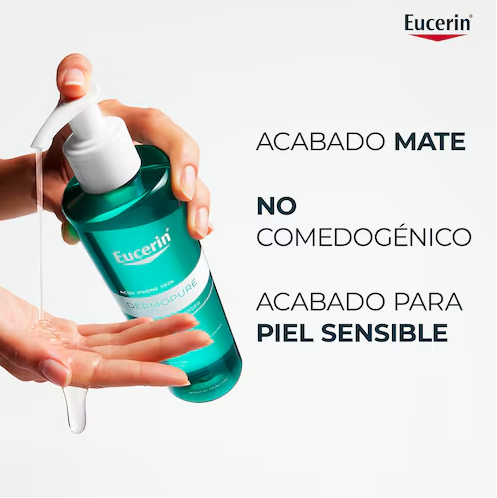 Eucerin Dermopure Gel Limpiador Facial Piel Grasa Con Imperfecciones 200ML