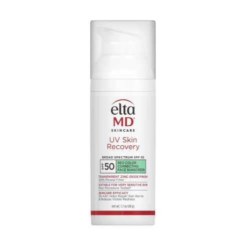 Elta MD Skincare UV Skin Recovery Broad Spectrum SPF50 Red Color Face Sunscreen 48G