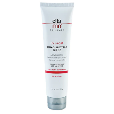 Elta MD Skincare UV Sport Broad Spectrum SPF50+ Body Sunscreen 85G