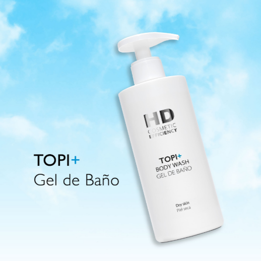 HD Cosmetic Efficiency Topi+ Body Wash Gel De Baño Protectora 400ML
