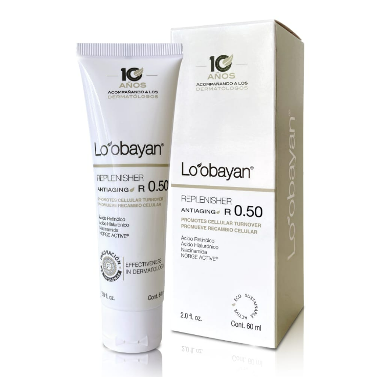 Loobayan Replenisher Acido Retinoico / Acido Hialuronico Regenerador 0.05% 60ML