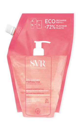 SVR Topialyse Gel Lavant Gel de Limpieza Protector Anti-Sequedad Eco-Refil 1L