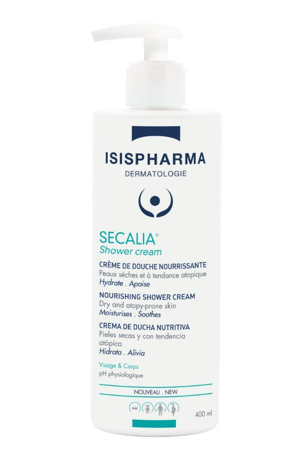 Isispharma Secalia Ato Shower Cream Crema De Ducha Facial Y Corporal 400ML