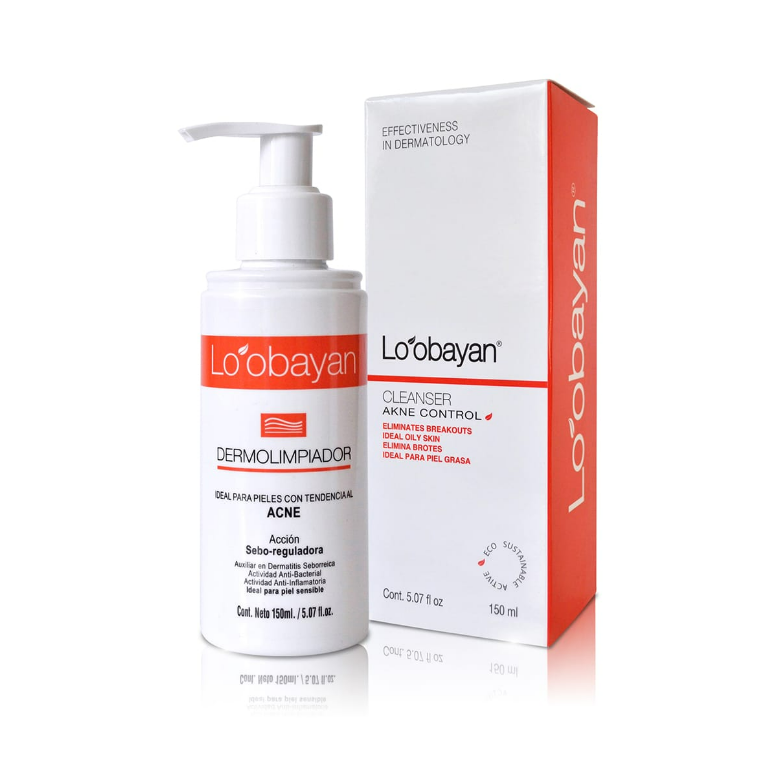 Loobayan Cleanser Akne Control Dermolimpiador Facial Acne 150ML