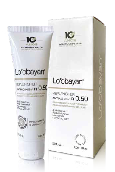 Loobayan Replenisher Acido Retinoico / Acido Hialuronico Regenerador 0.05% 60ML