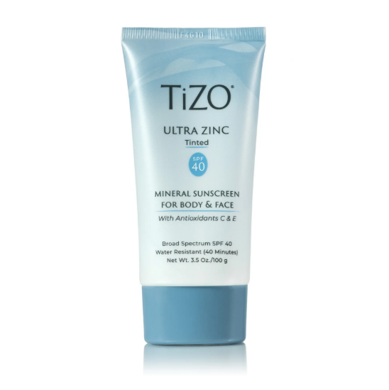 Tizo Ultra Zinc Tinted Body & Face Protector Solar Mineral FPS40 100G