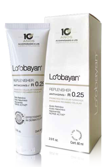 Loobayan Replenisher Acido Retinoico / Acido Hialuronico Regenerador 0.025% 60ML