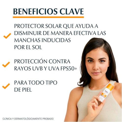 Eucerin Protector Solar Facial FPS50+ Fluido Anti-Manchas 50ML