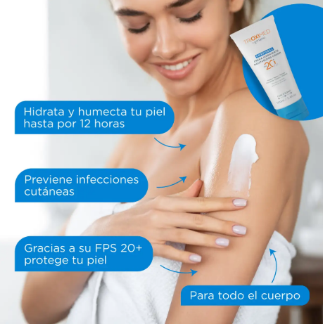 Trioximed By Omanu Crema Corporal Hidratante FPS20+ 100ML