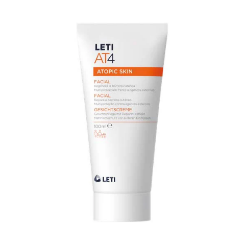 Leti At4 Atopic Skin Crema Facial Emoliente Piel Seca & Atopica 50ML
